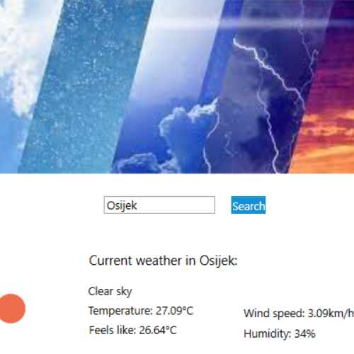 Weather App Win